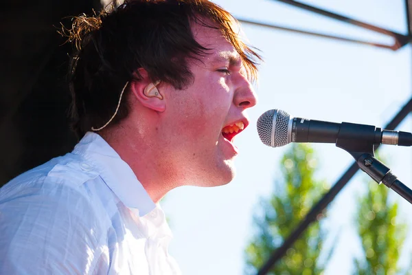 Hawk nelson tritt bei der creation nw 2006 auf — Stockfoto