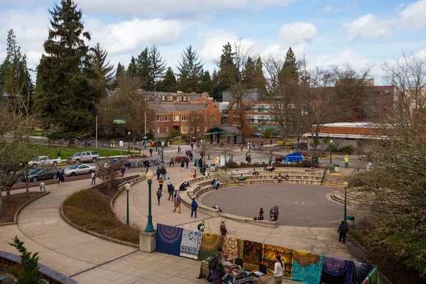 Oregon universität campus — Stockfoto