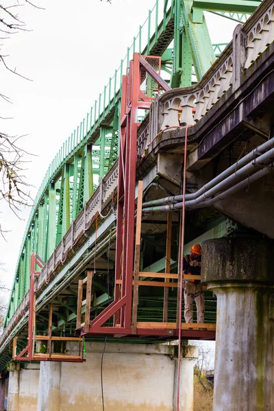 Bridge Inspection and Repairs — Stock Photo, Image