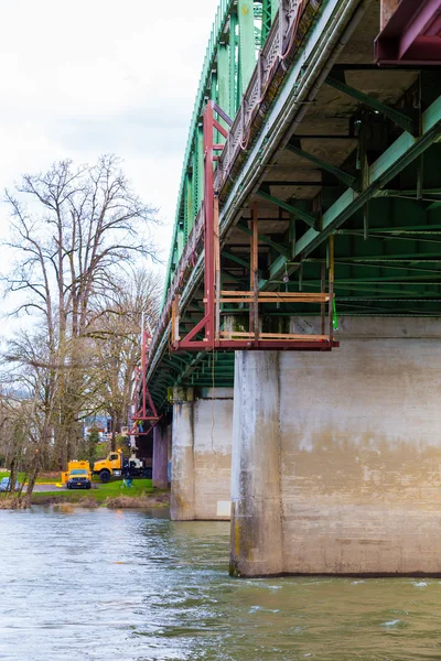 Bridge Inspection and Repairs — Stock Photo, Image