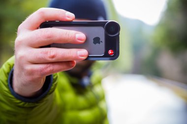 Manfrotto iphone lens fotoğrafçı