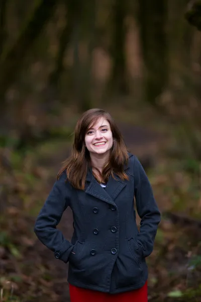 Jovem adulto menina retrato — Fotografia de Stock