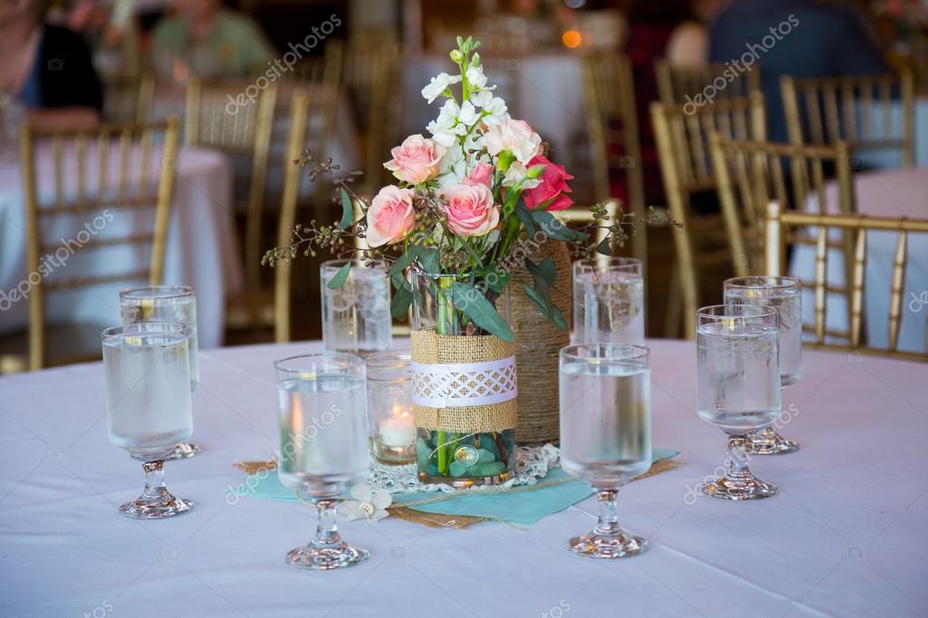 Wedding Reception Table Centerpieces Stock Photo C Joshuarainey