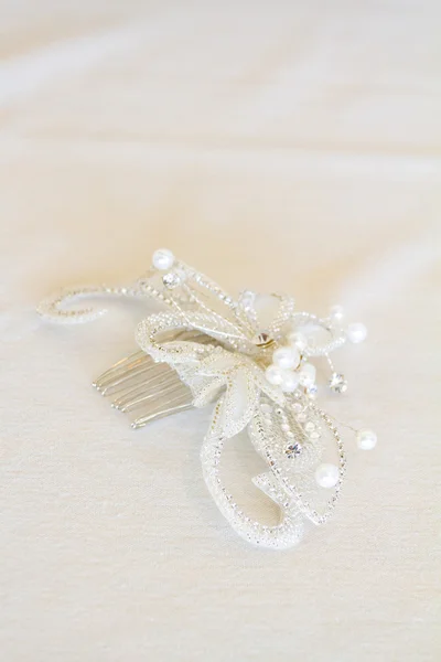 Wedding Hair Clip for Bride — Stock Photo, Image