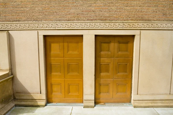 Abstrakt zlaté dveře — Stock fotografie