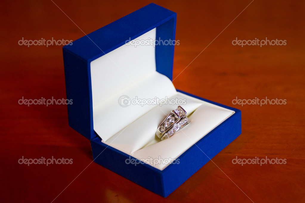 wedding ring in the box