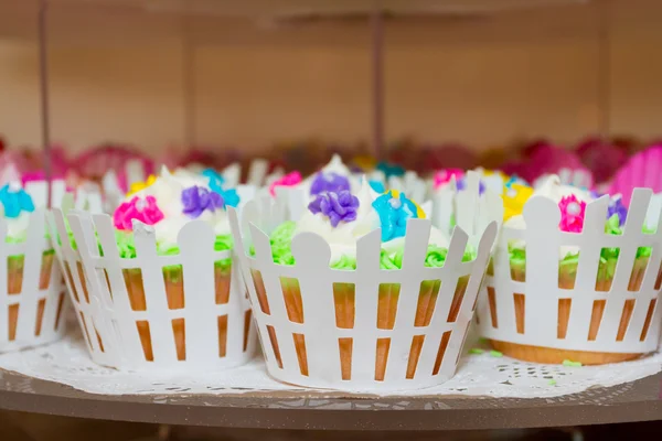 Cupcakes de mariage — Photo