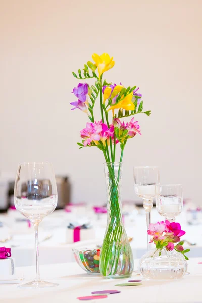 Decorazione fiori da sposa — Foto Stock