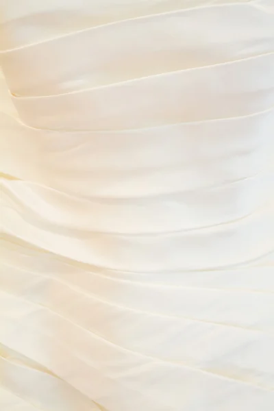 Vestido de casamento branco — Fotografia de Stock