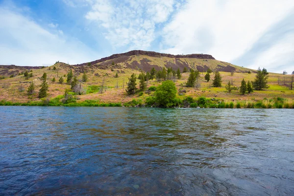 Niedrigere Abwässer des Flusses Oregon — Stockfoto