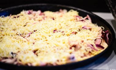 delicious italian home made pizza