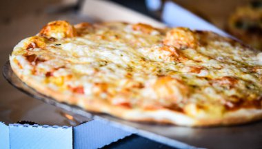 delicious italian home made pizza