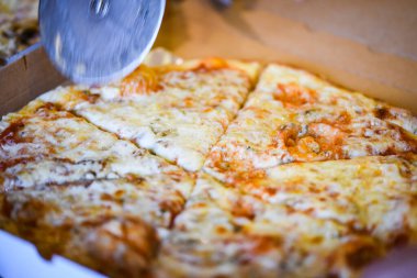 delicious italian home made pizza