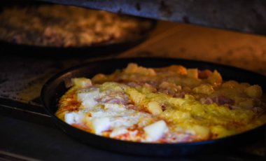 delicious italian home made pizza