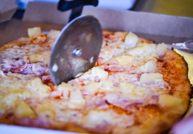 delicious italian home made pizza