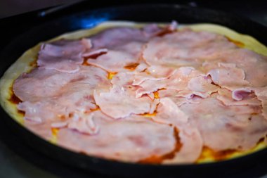 delicious italian home made pizza