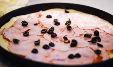 delicious italian home made pizza