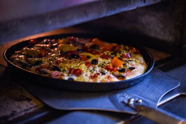 delicious italian home made pizza