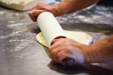 delicious italian home made pizza