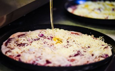 delicious italian home made pizza