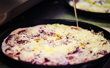 delicious italian home made pizza