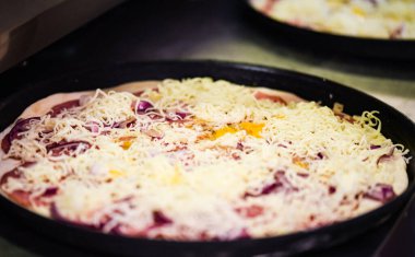 delicious italian home made pizza