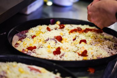 delicious italian home made pizza