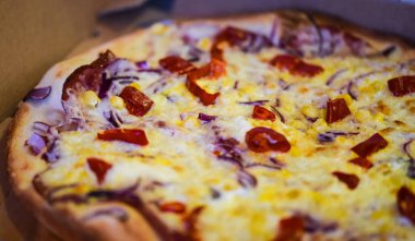 delicious italian home made pizza