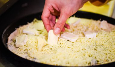 delicious italian home made pizza