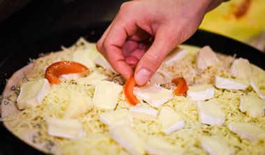 delicious italian home made pizza