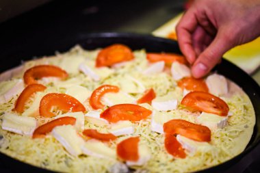 delicious italian home made pizza