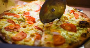 delicious italian home made pizza