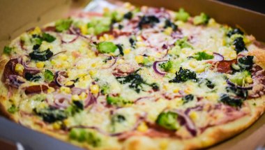 delicious italian home made pizza