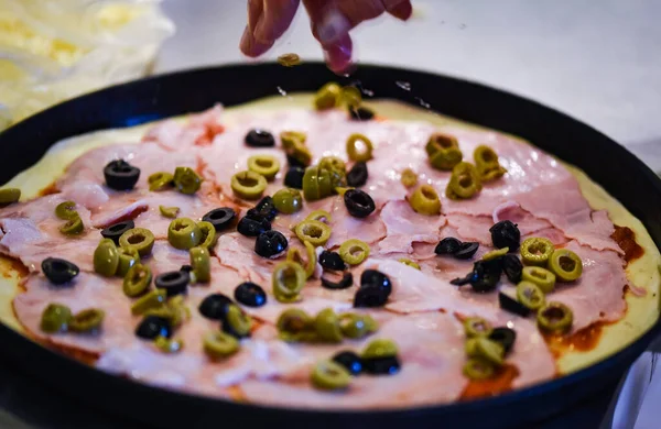 delicious italian home made pizza