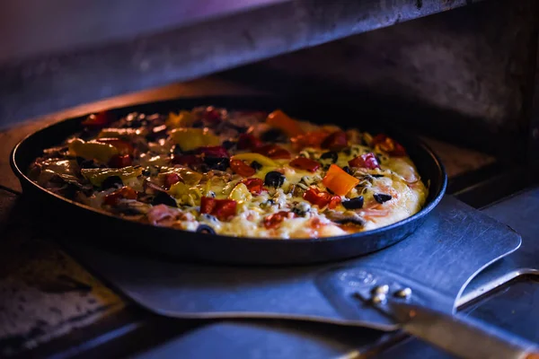 delicious italian home made pizza