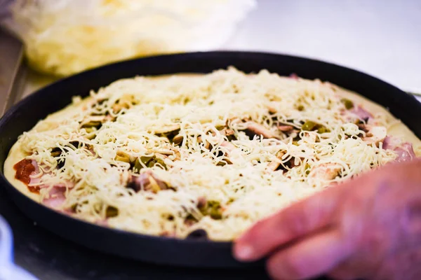 delicious italian home made pizza