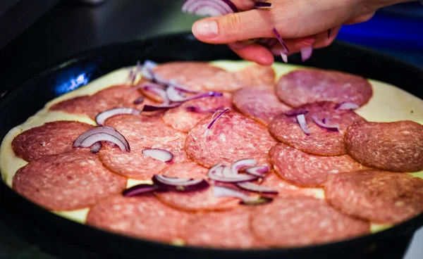 delicious italian home made pizza