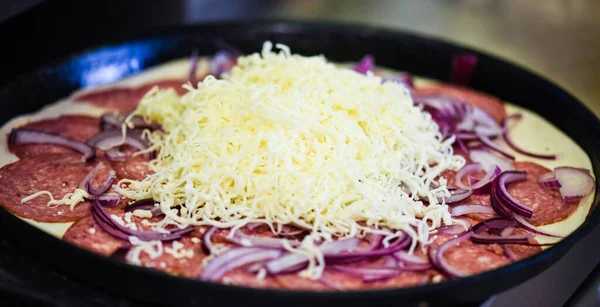 delicious italian home made pizza