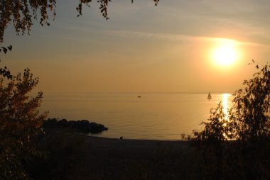 Sunset bulvarında ob rezervuar
