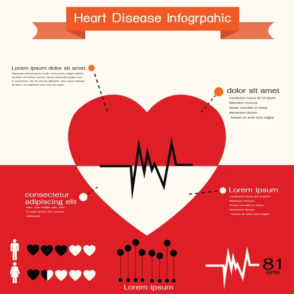 Infographie cardiaque — Photo