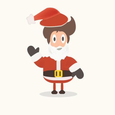 Noel Baba, komik karikatür.