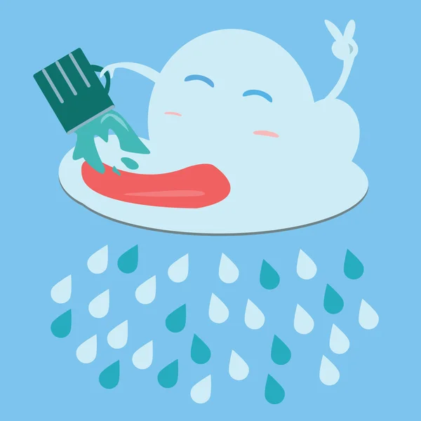 Rain.Vector image