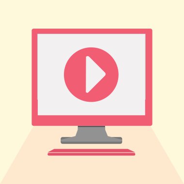 Computer player for video and music illustrations