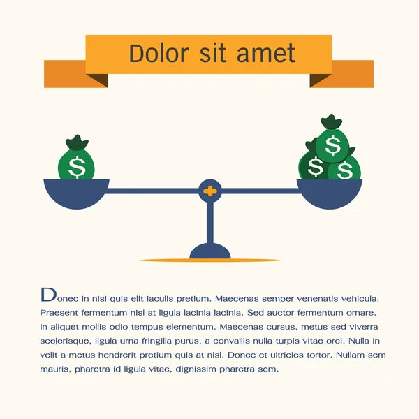 Escamas símbolo, infografía . —  Fotos de Stock