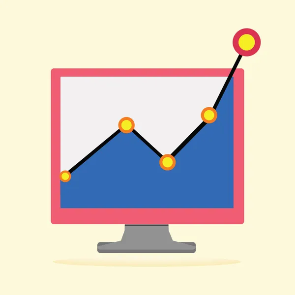 iş grafik ekranında, vektör çizimler