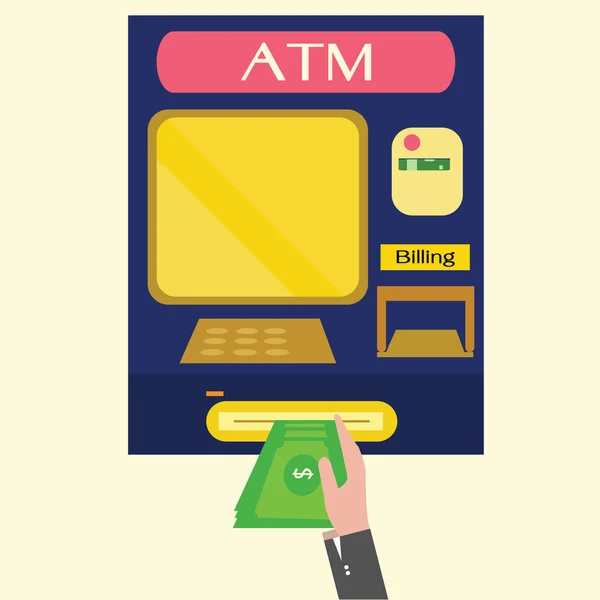 ATM, para çekme, makine.