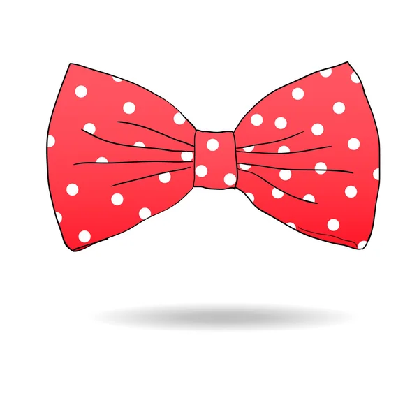 Bow tie. Vector illustration — Stock Vector