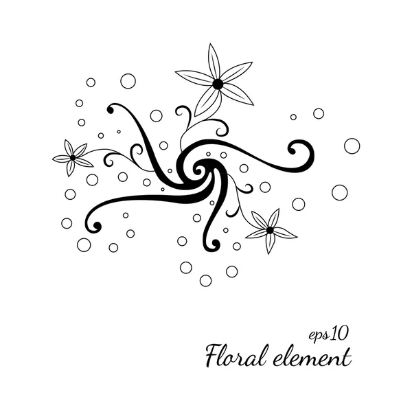 Floral element. — Stock Vector