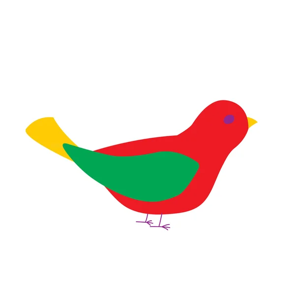 Bird. Ilustración vectorial . — Vector de stock