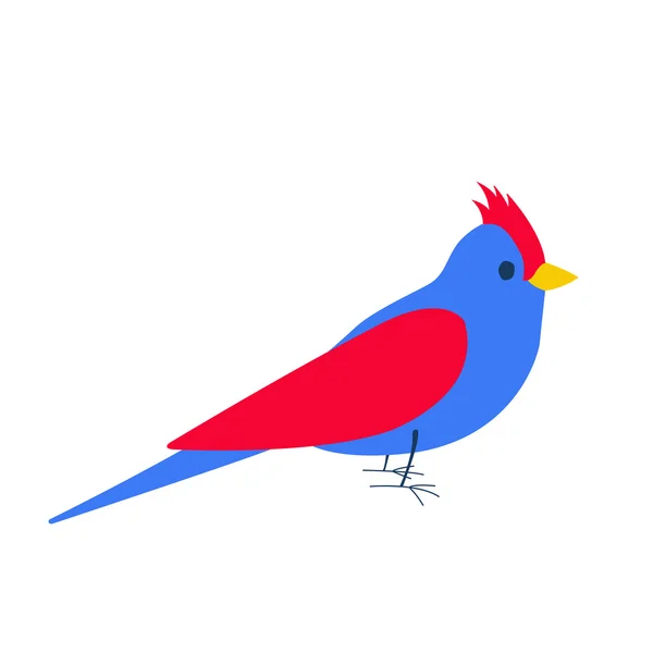 Bird. Ilustración vectorial . — Archivo Imágenes Vectoriales